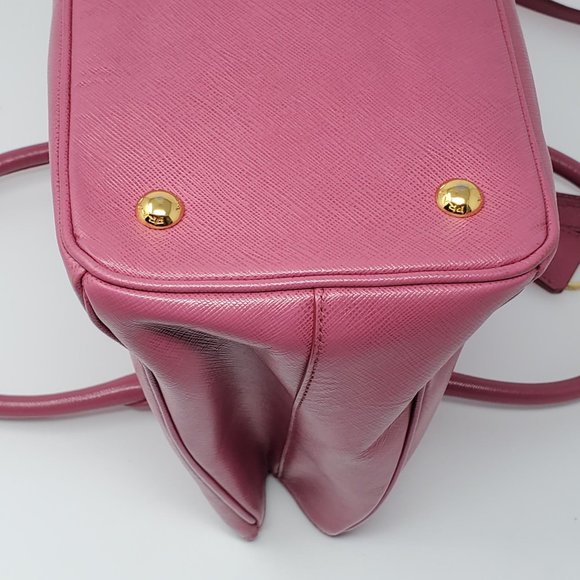 Auth Prada Galleria Medium Saffiano Crossbody Bag - Picture 9 of 16